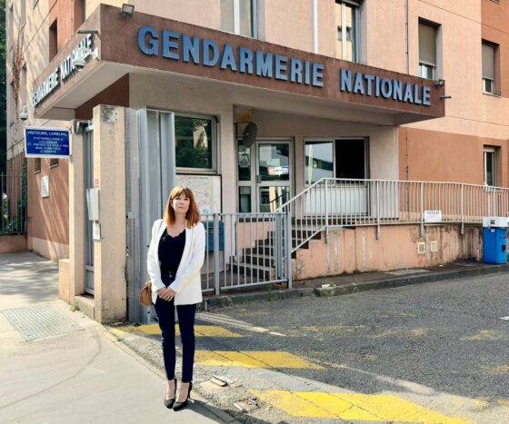 Visite de la gendarmerie du Rhône : rencontre avec la colonelle Saint-Cierge