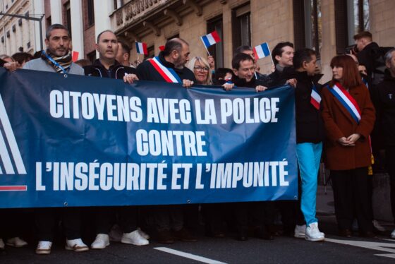 Aux côtés de nos forces de l’ordre.