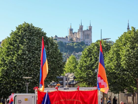 Commémoration du génocide des Arméniens à Lyon.
