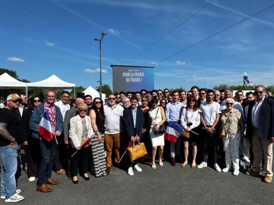 Présence à Mâcon pour la fête du 1er mai du Rassemblement National