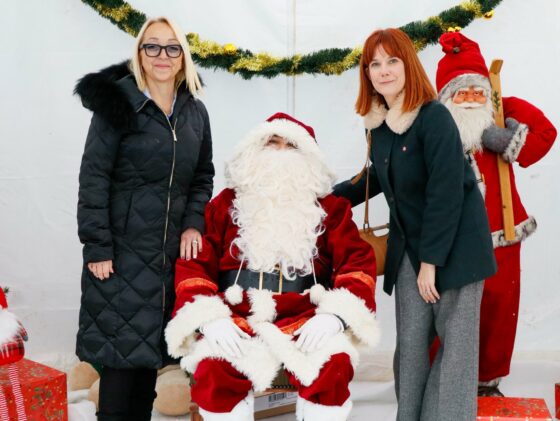 Une belle ambiance au marché de Noël de Saint-Laurent-de-Mure