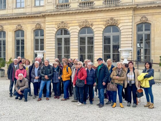 Visite de l’Assemblée nationale avec les retraités de Jonage