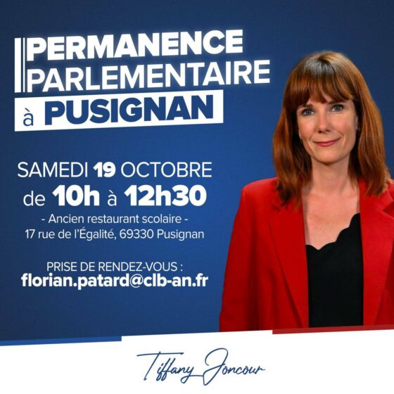 Permanence parlementaire à Jonage