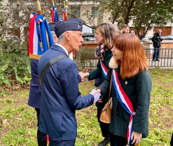 Hommage au brigadier Guy Hubert, tombé pour la France