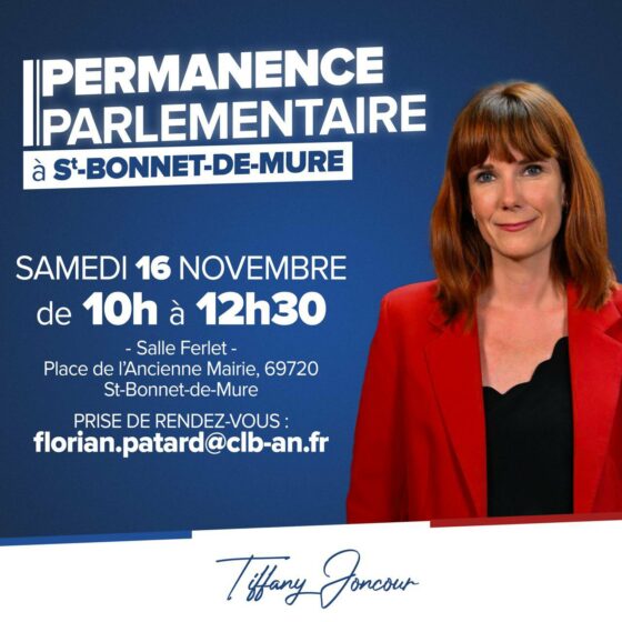 Permanence parlementaire à Saint-Bonnet-de-Mure