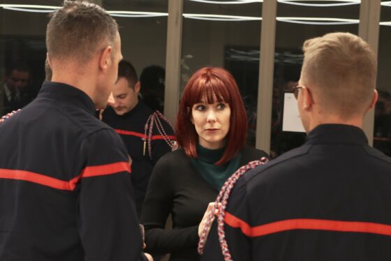Aux côtés des sapeurs-pompiers du SDMIS pour la Sainte-Barbe