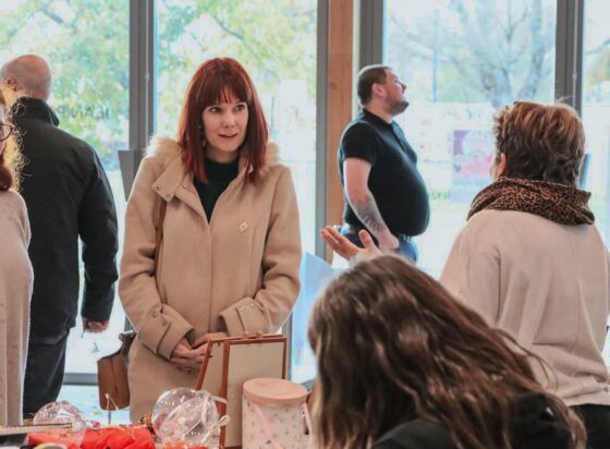 Au marché de Noël solidaire de Meyzieu