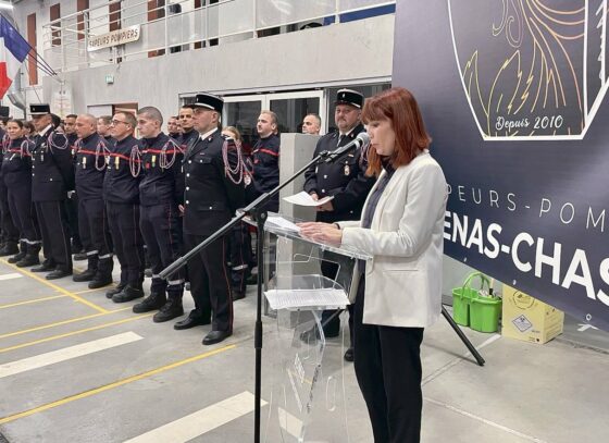 À l’honneur de nos sapeurs-pompiers à Genas-Chassieu