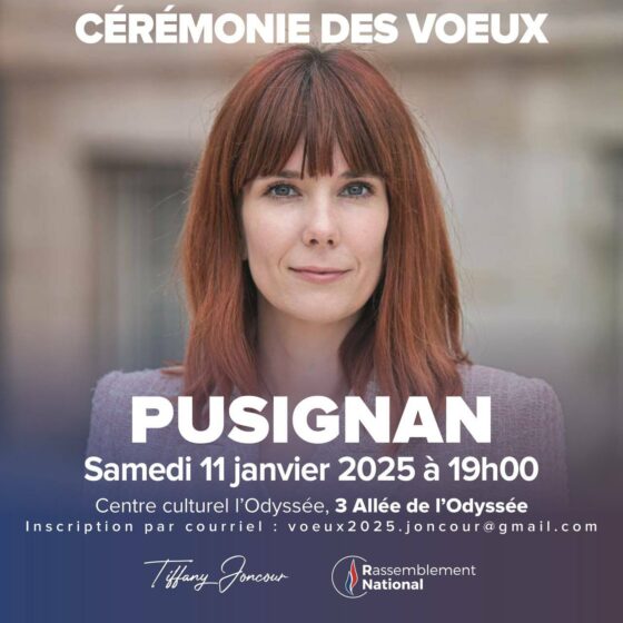 Cérémonie des vœux 2025 : retrouvons-nous à Pusignan