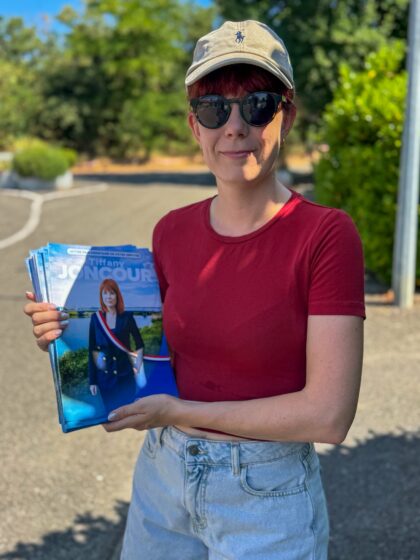 Distribution de ma lettre récapitulative de mes deux premières années mandat dans notre circonscription